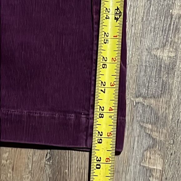 Aventura — organic cotton fabric  purple jeans size 6 - Picture 13 of 15